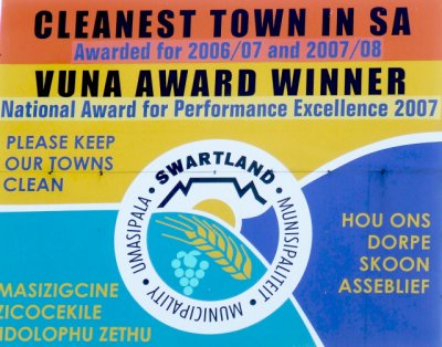 Cleanest Town in South Africa